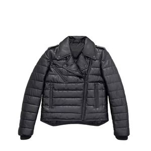 Alexander Wang x HM Leather Puffer Biker Jacket